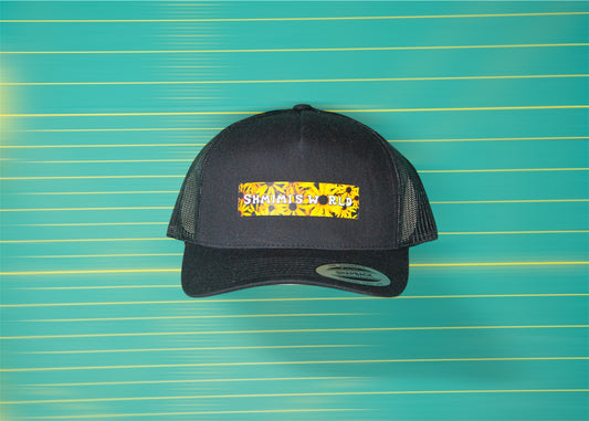 Black-Eyed Susan Trucker Hat *Black*