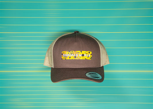 Black-Eyed Susan Trucker Hat *Brown*